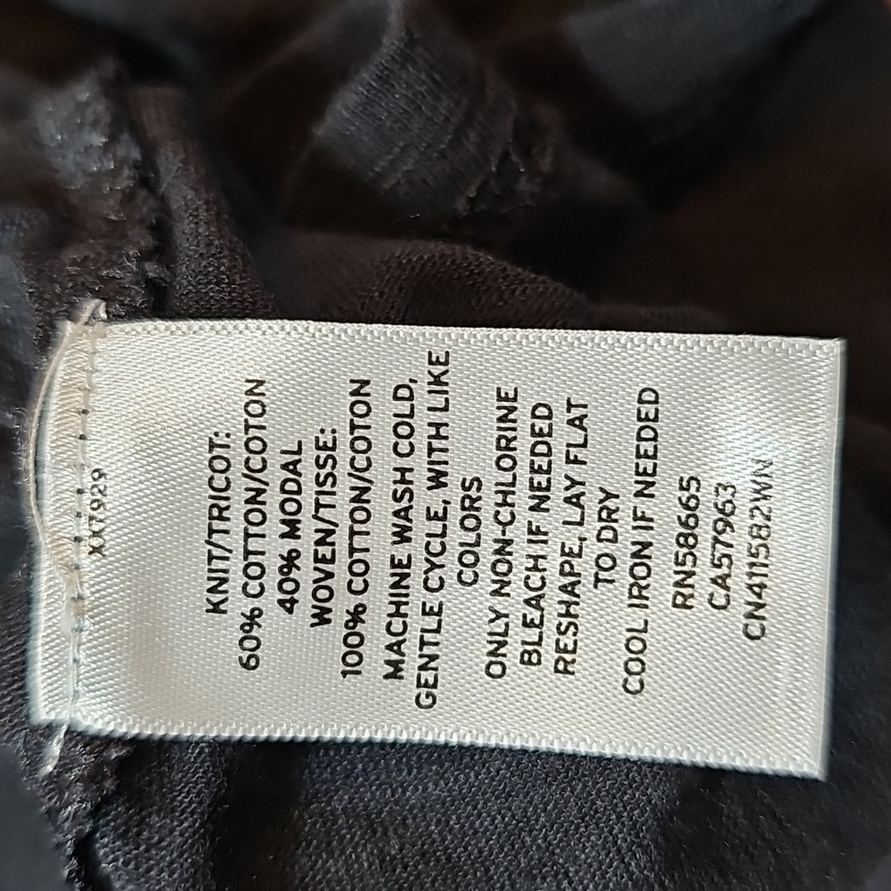 CASLON BLACK EYELET SHORT SLEEVE PULLOVER TOP - Picture 12 of 13